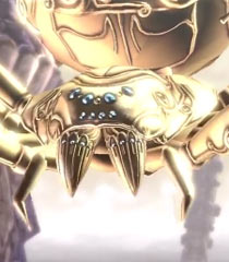 I don't care if its made of gold, spiders are still creepy as hell.