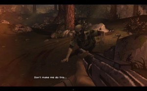 And shotguns speak louder than actions.