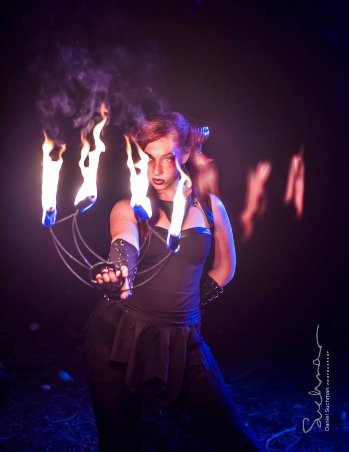 And I'm not just talking about the fire she wields. 