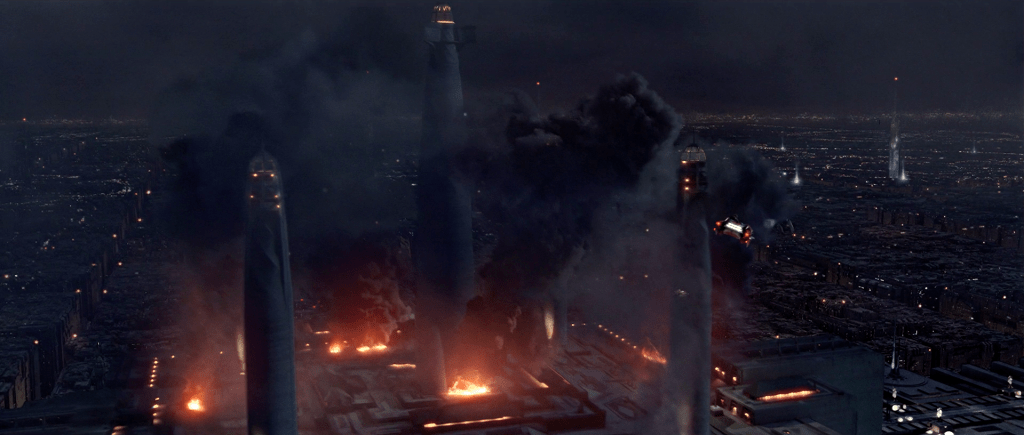 The Jedi Temple after the Massacre in Episode 3: Revenge of the Sith