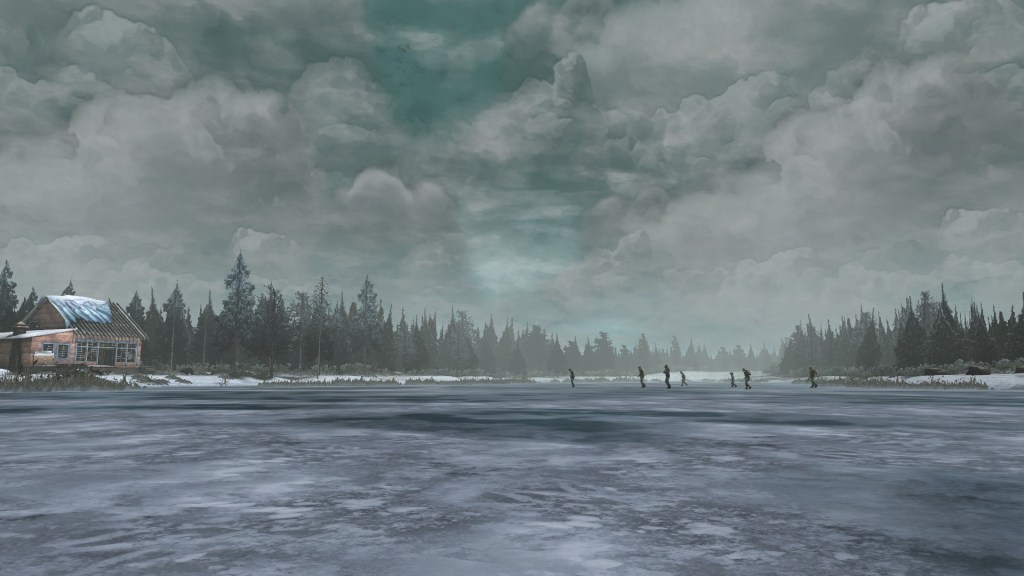 Of course then we tried to cross the river and everything went to hell.