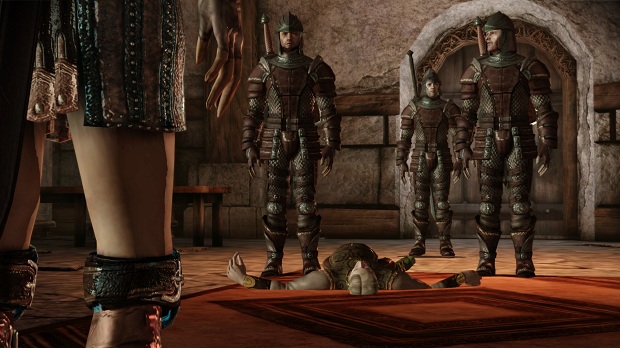 You butcher one castle's worth of people and suddenly your the bad guy. Go figure.